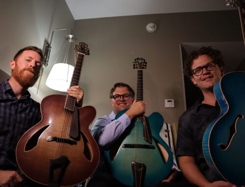 New West Guitar Trio on The Blue Guitars – Rocky Mountain Archtop Festival
